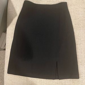 St. John by Marie Gray black knit pencil skirt size 10